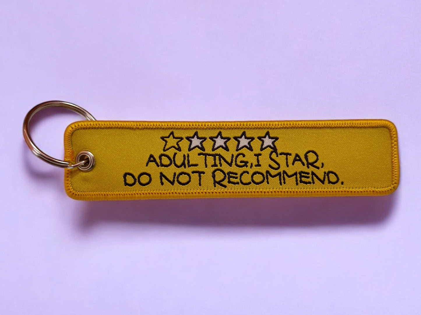Adulting KEYCHAIN