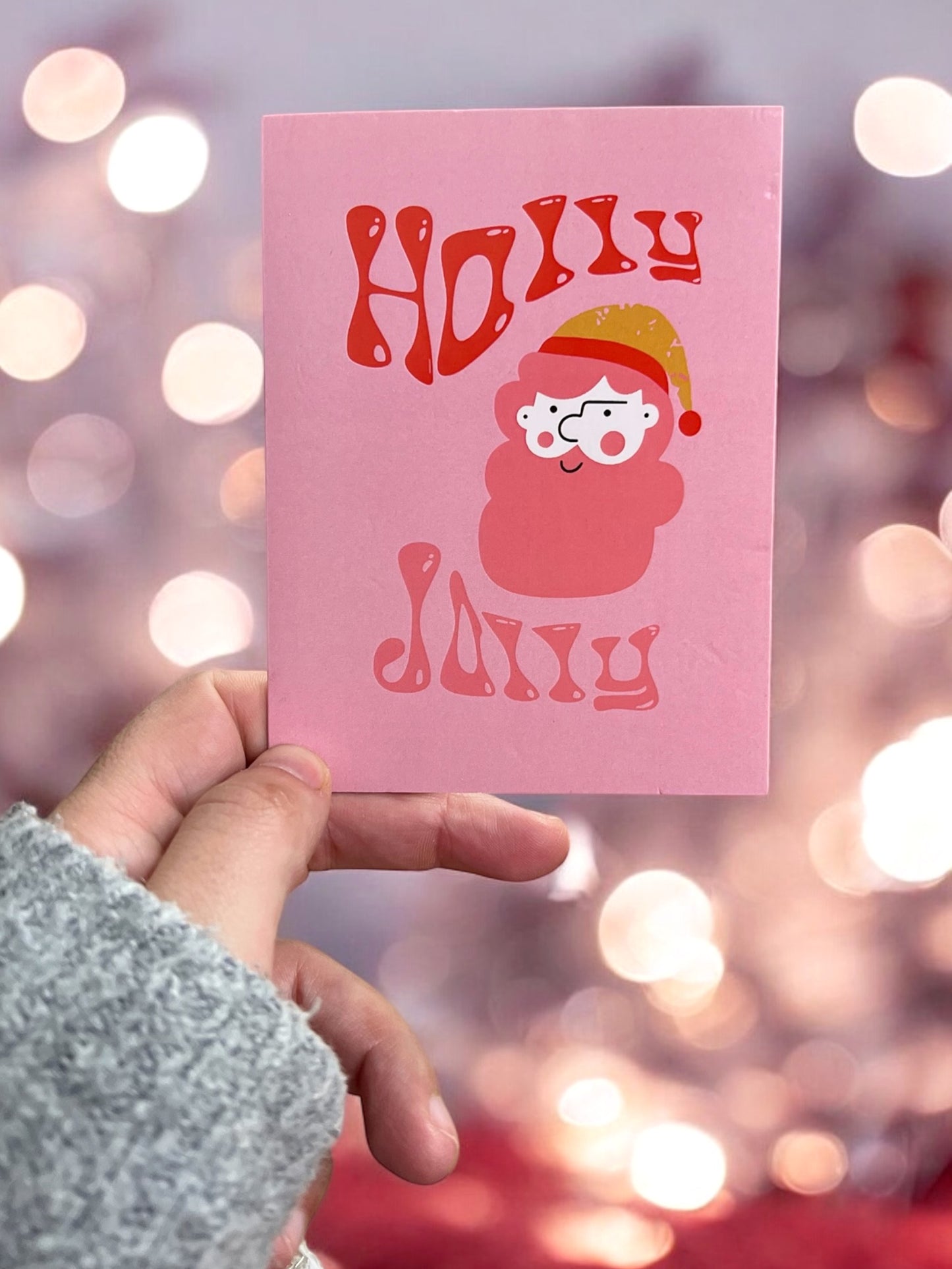 Holly Jolly Card