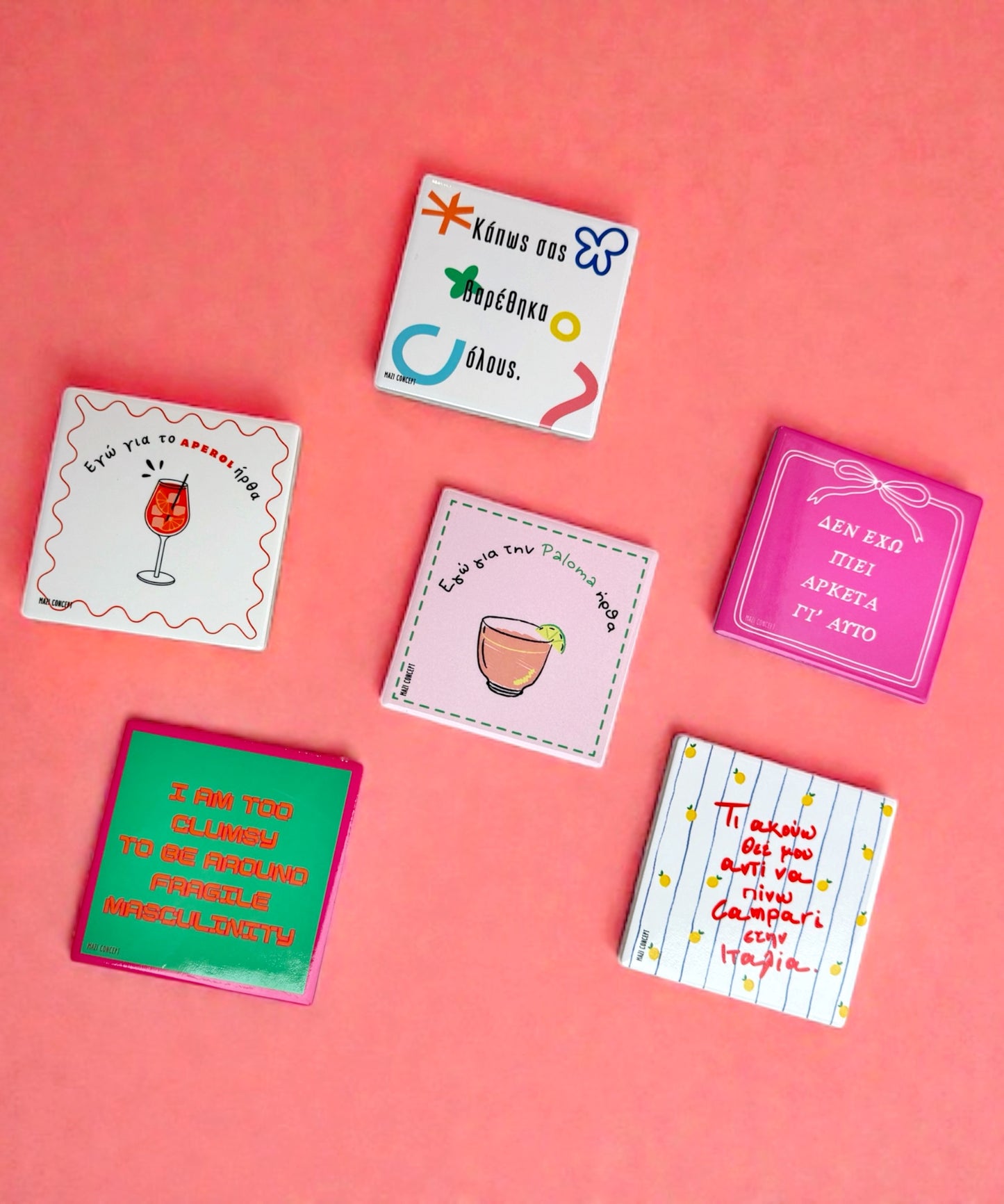 Κεραμικά Σουβέρ ΜΑΖΙ CONCEPT