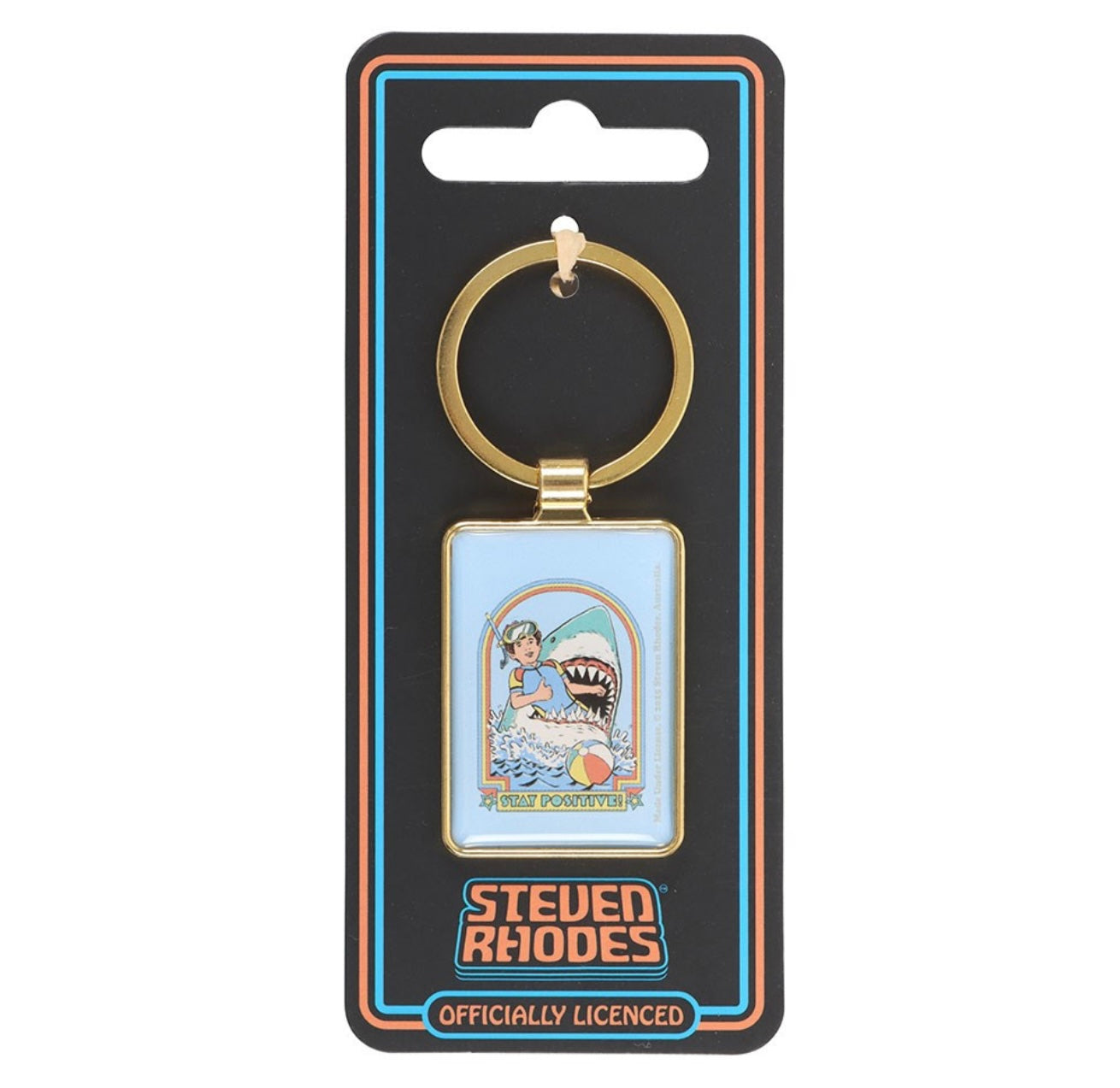Stay Positive KEYCHAIN