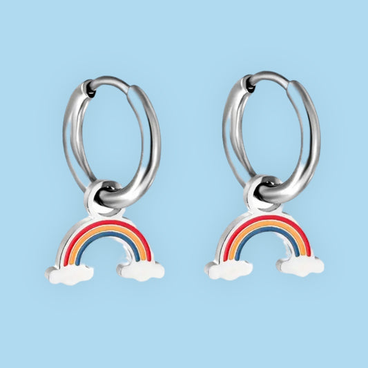 Mini Rainbow Earrings