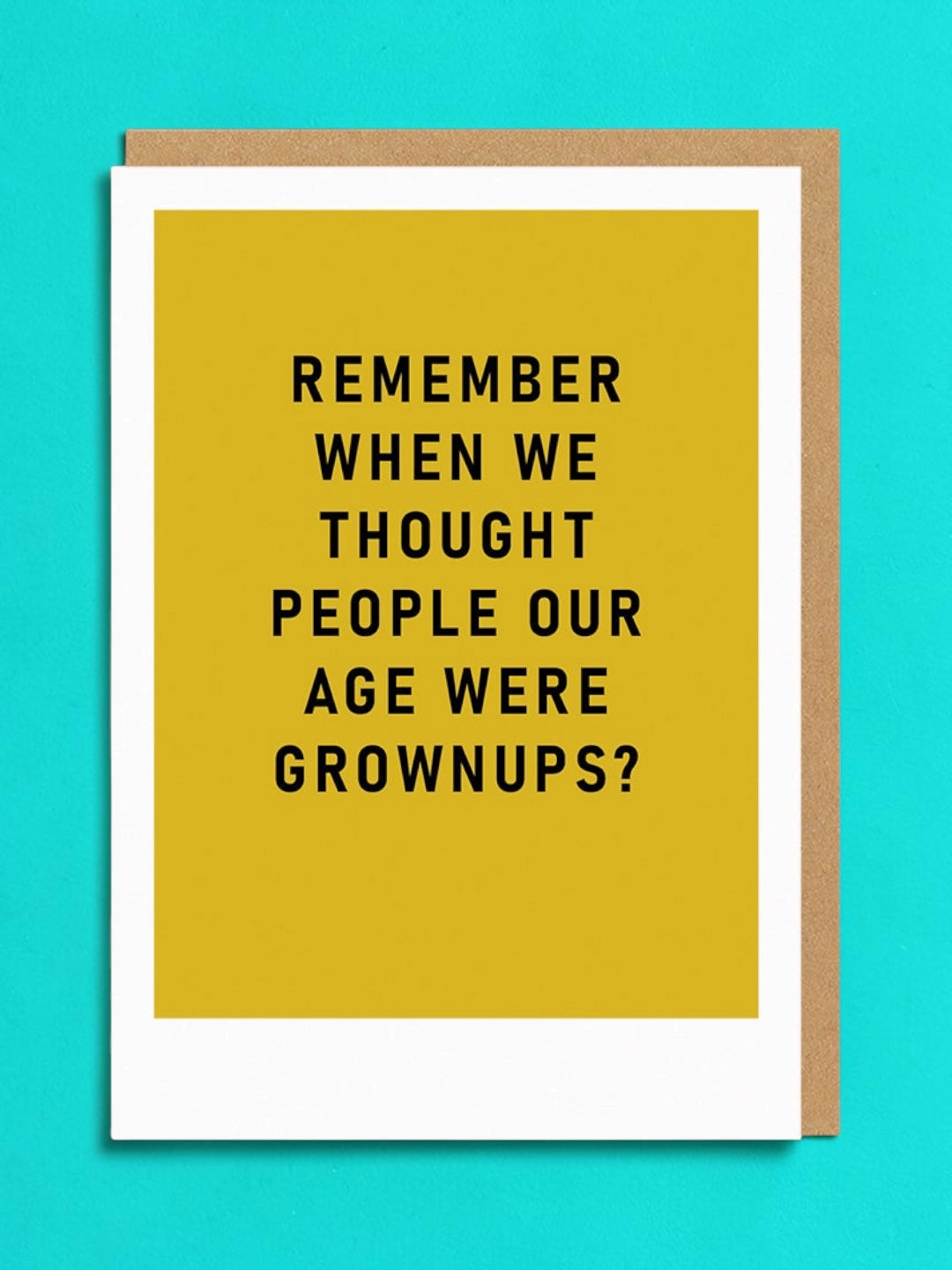 Κάρτα Grown Ups