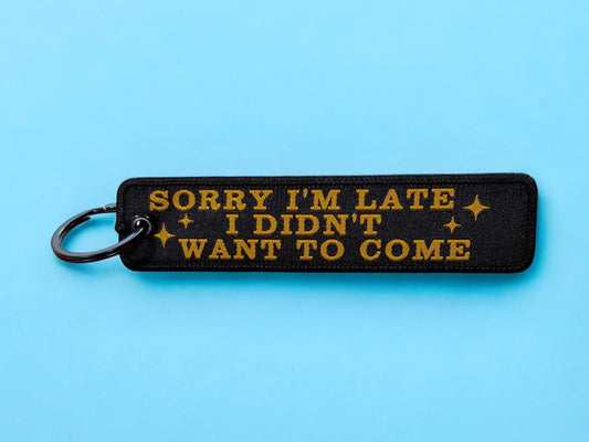 LATE KEYCHAIN