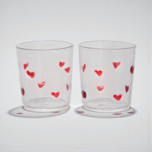 Σετ Γυάλινα Ποτήρια Valentine
