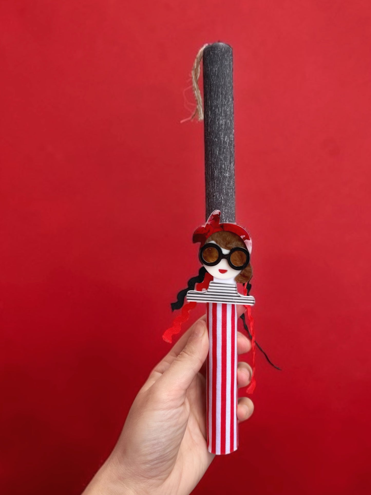 Λαμπάδα με Καρφίτσα- Lady 1