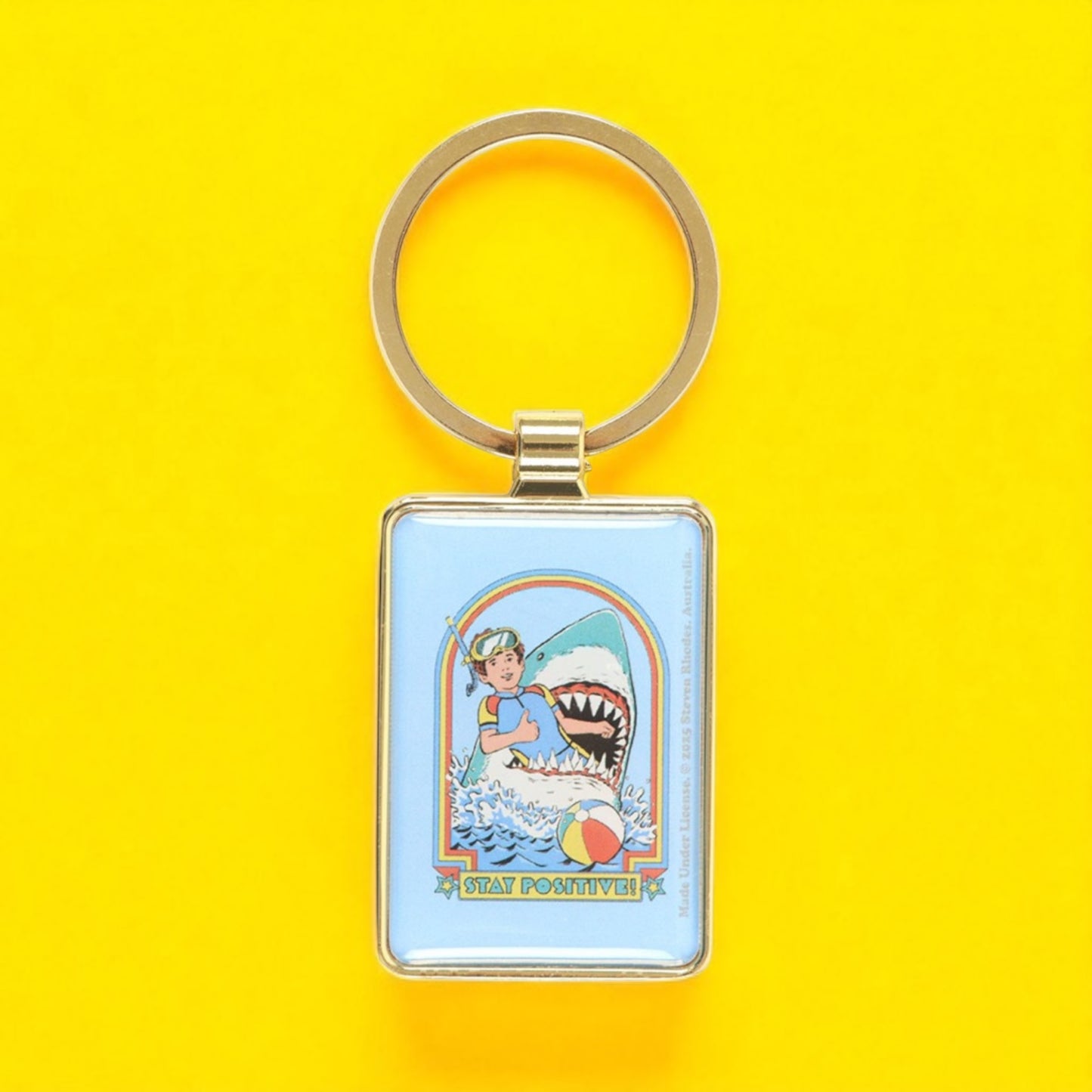 Stay Positive KEYCHAIN