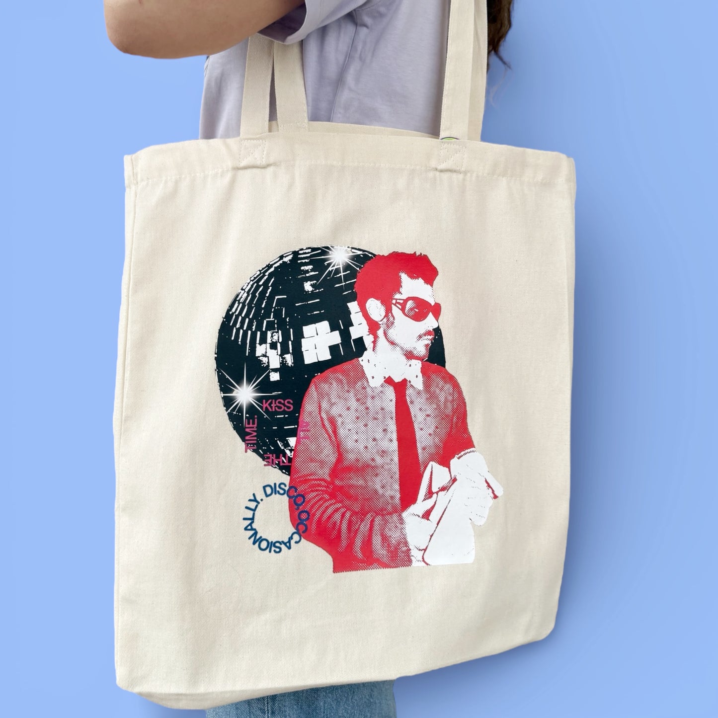 Kiss All The Time Tote Bag