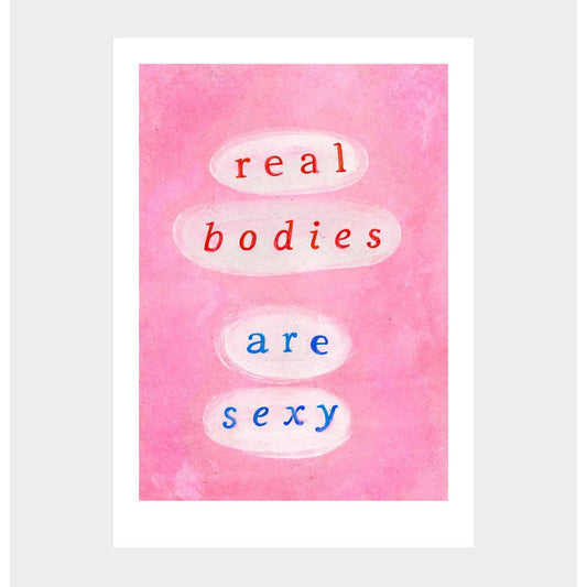 Real Bodies A3 POSTER