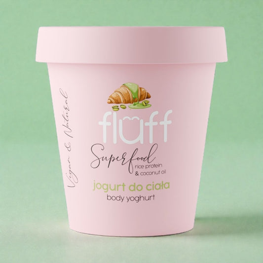 Fluff Croissant Pistachio Body Yoghurt 180ml