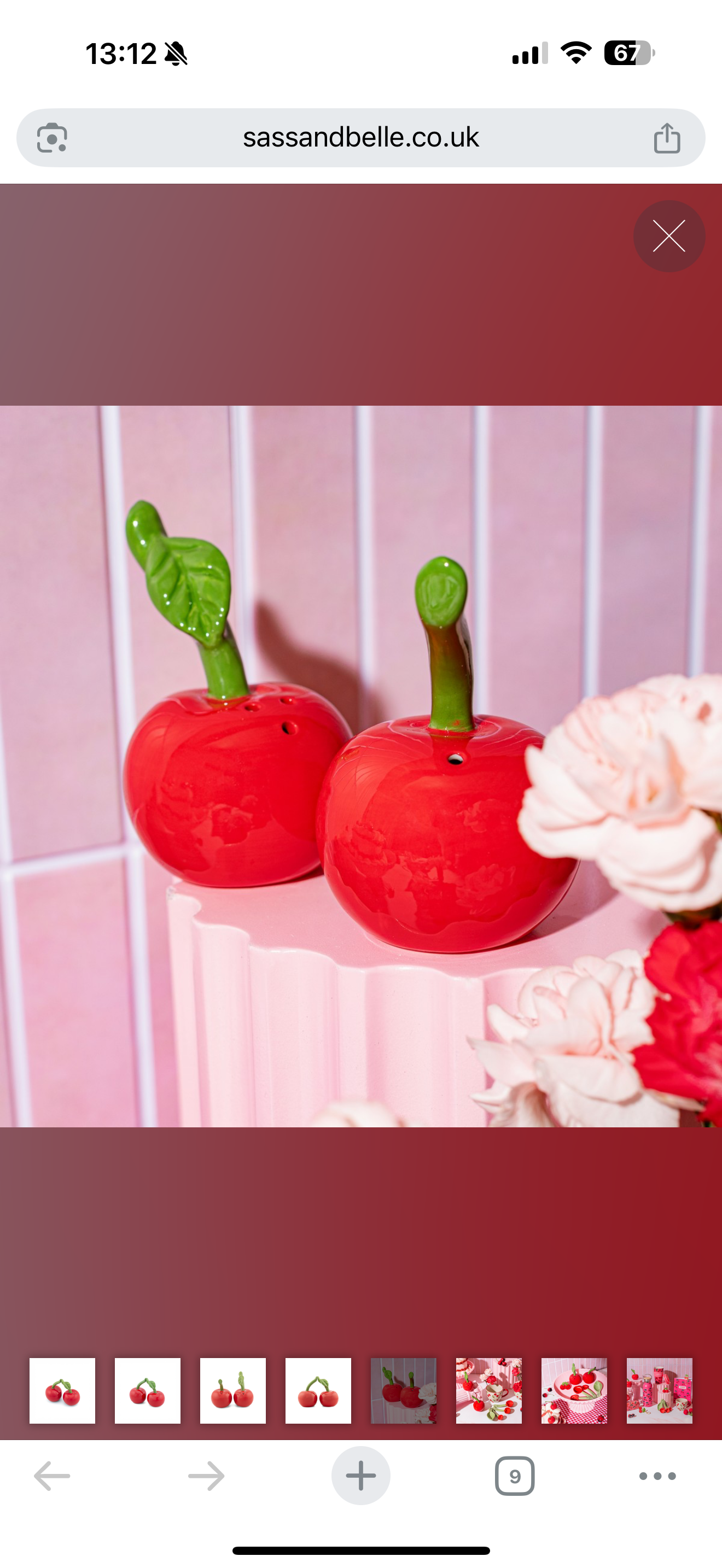 Αλατοπίπερο Κεράσια