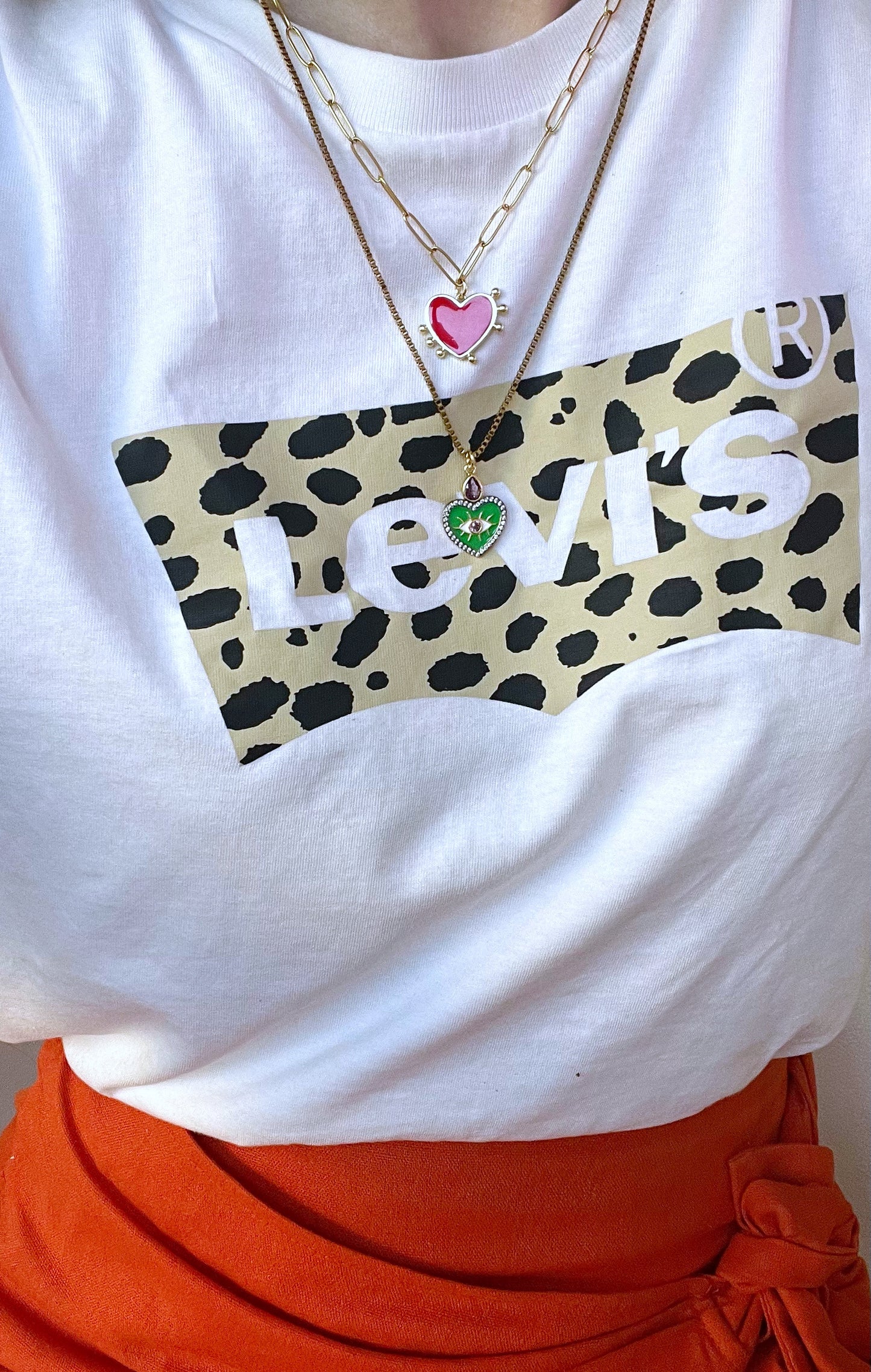 GREEN HEART NECKLACE