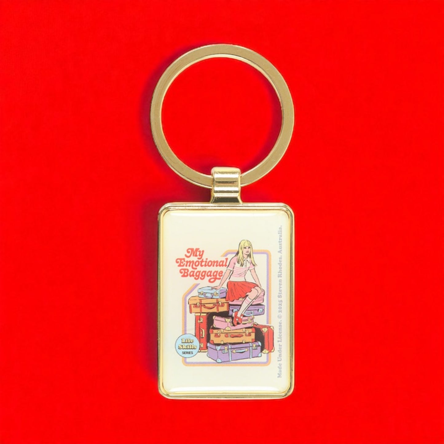 My Emotional Baggage KEYCHAIN
